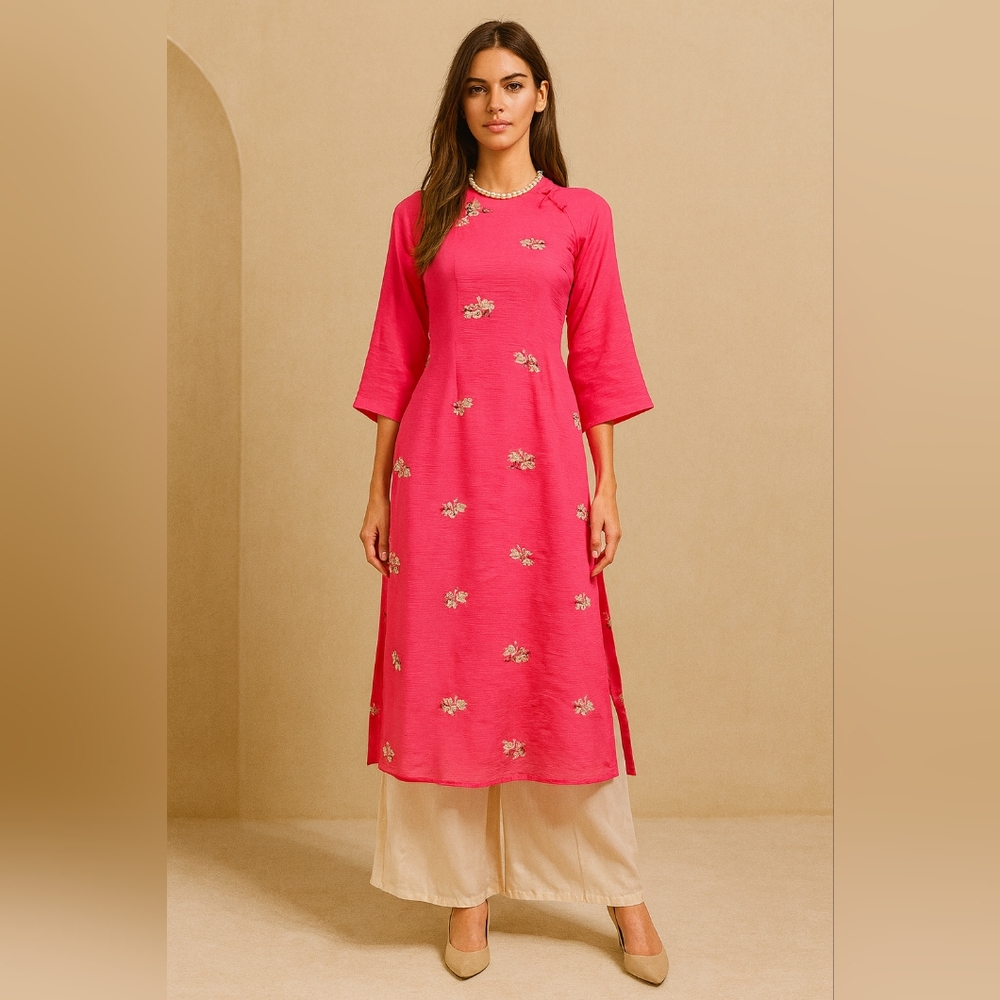 Floral Pink Women's Top